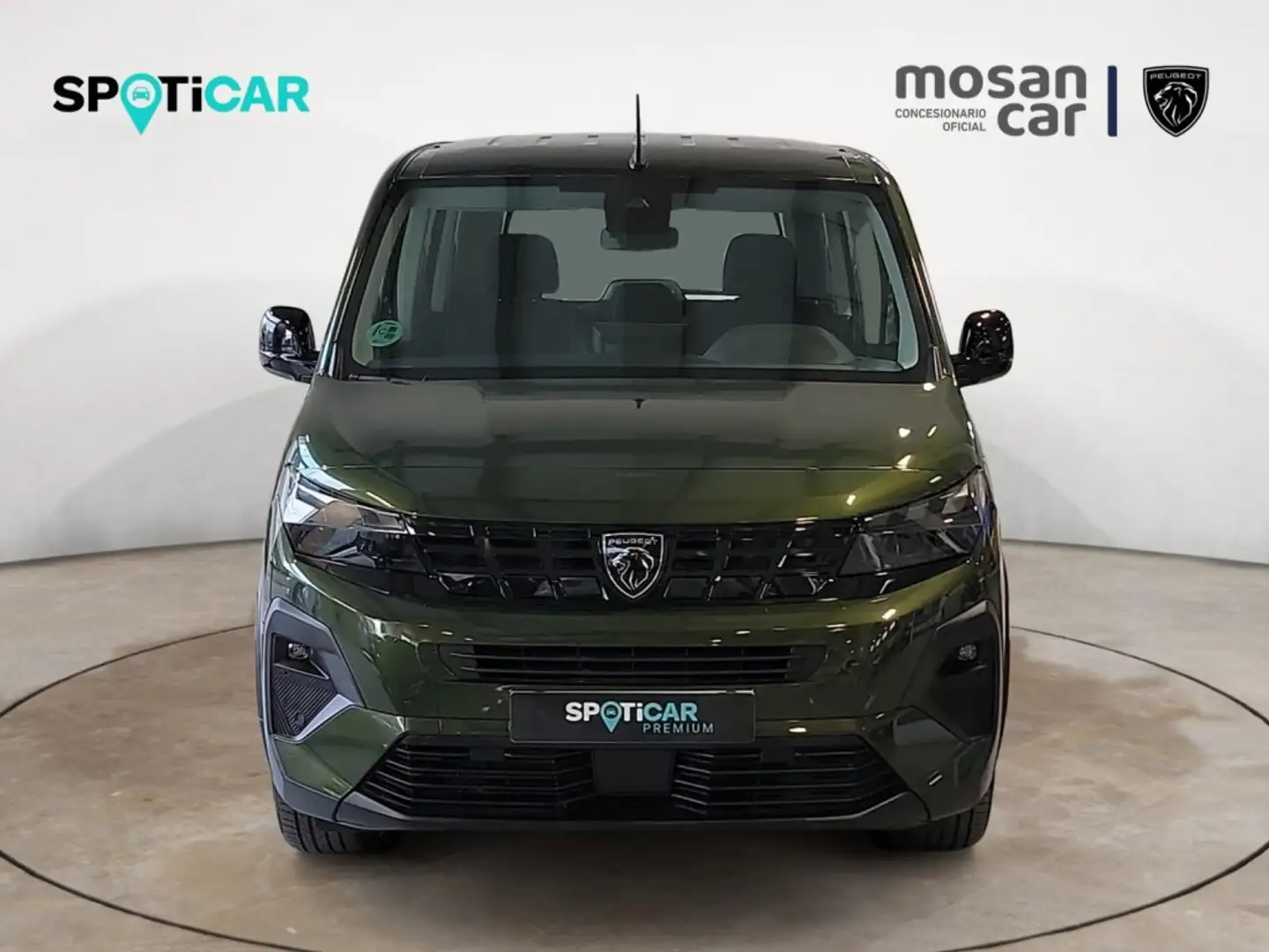 Peugeot Rifter LONG 1.5 BLUEHDI 100 ALLURE 7PL MIRROR RADAR AR Verde - 2