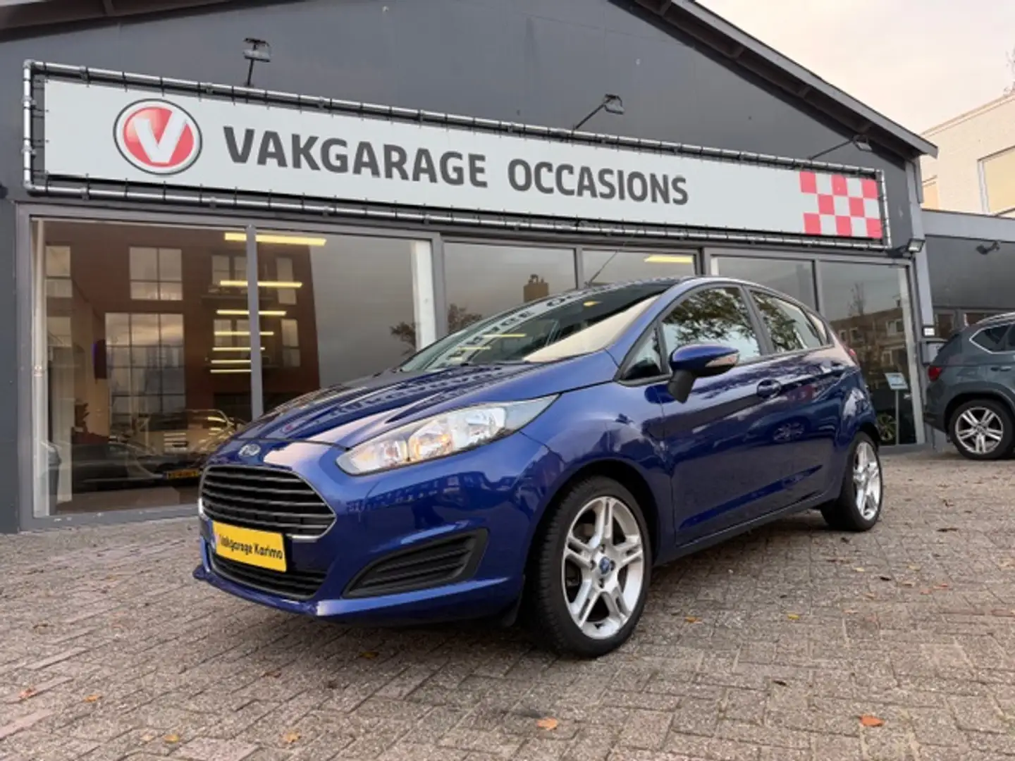 Ford Fiesta 1.0 Style Carplay,Trekhaak,camera Blauw - 2