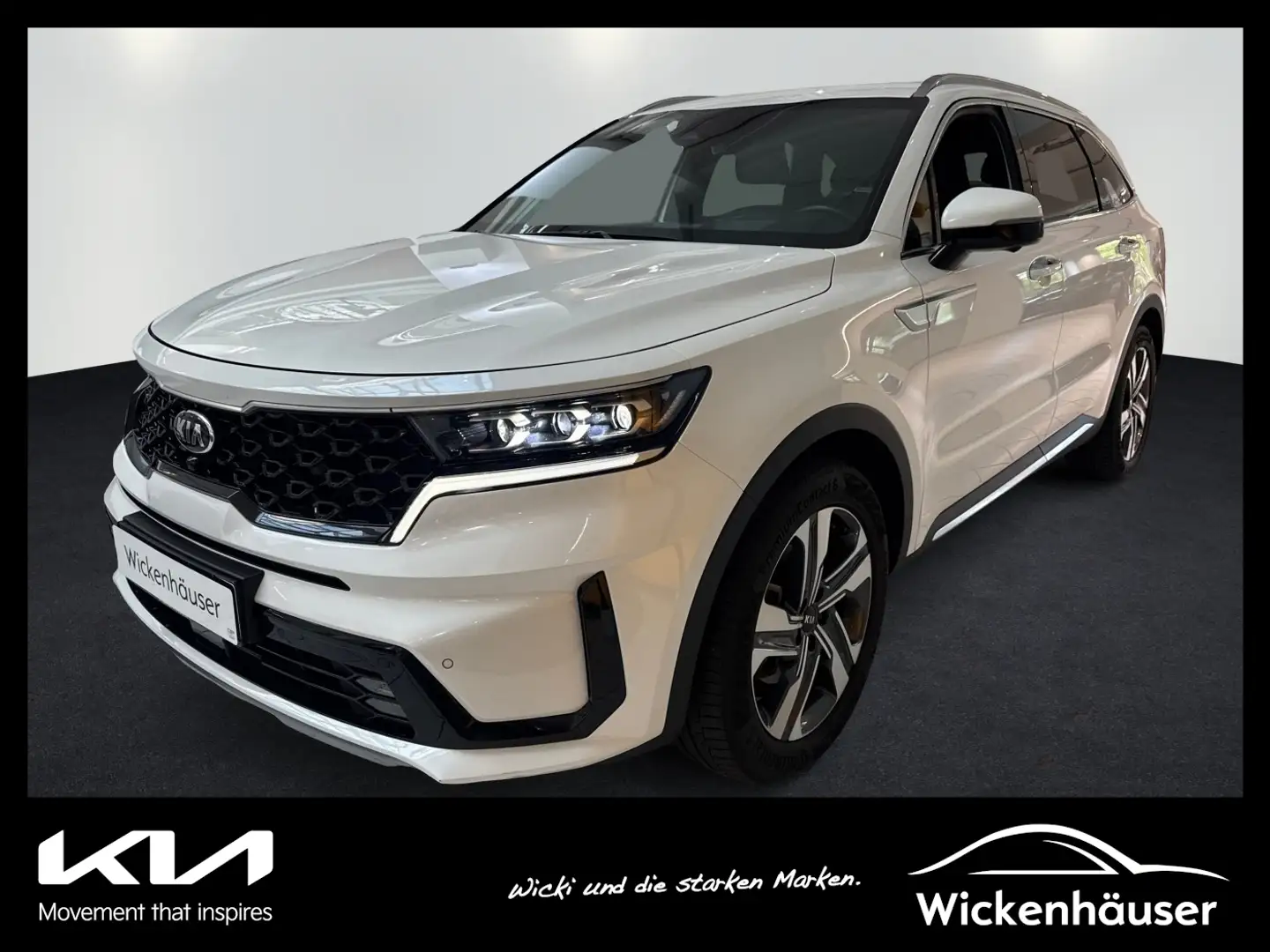 Kia Sorento 1.6 T-GDI Platinum ACC+LED+Navi+SHZ+360 Weiß - 1