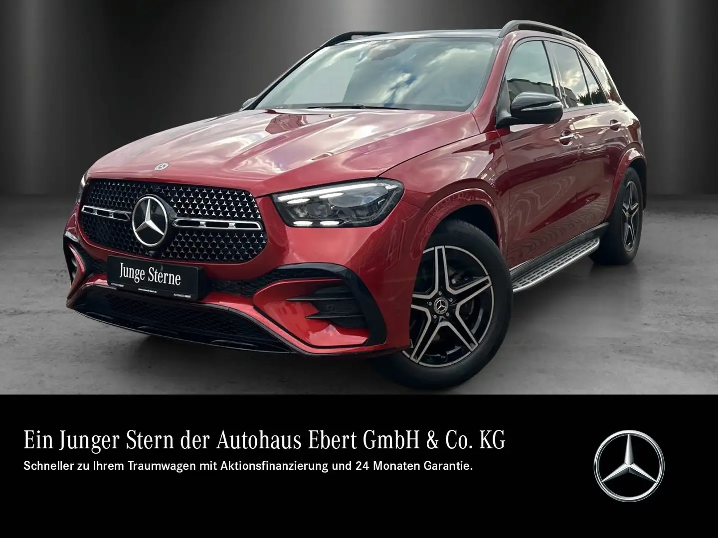 Mercedes-Benz GLE 300 GLE300d AMG Adv+ DISTRO Pano AIRAMTIC Standh AHK Rouge - 1