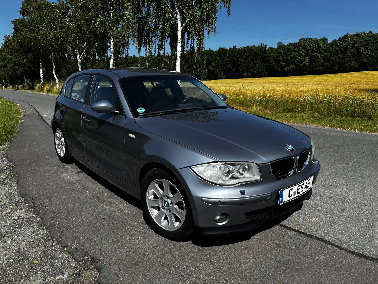 BMW 118 118i Aut. Xenon, Navi, Leder, Klimaaut., PDC, MFL Silber - 1
