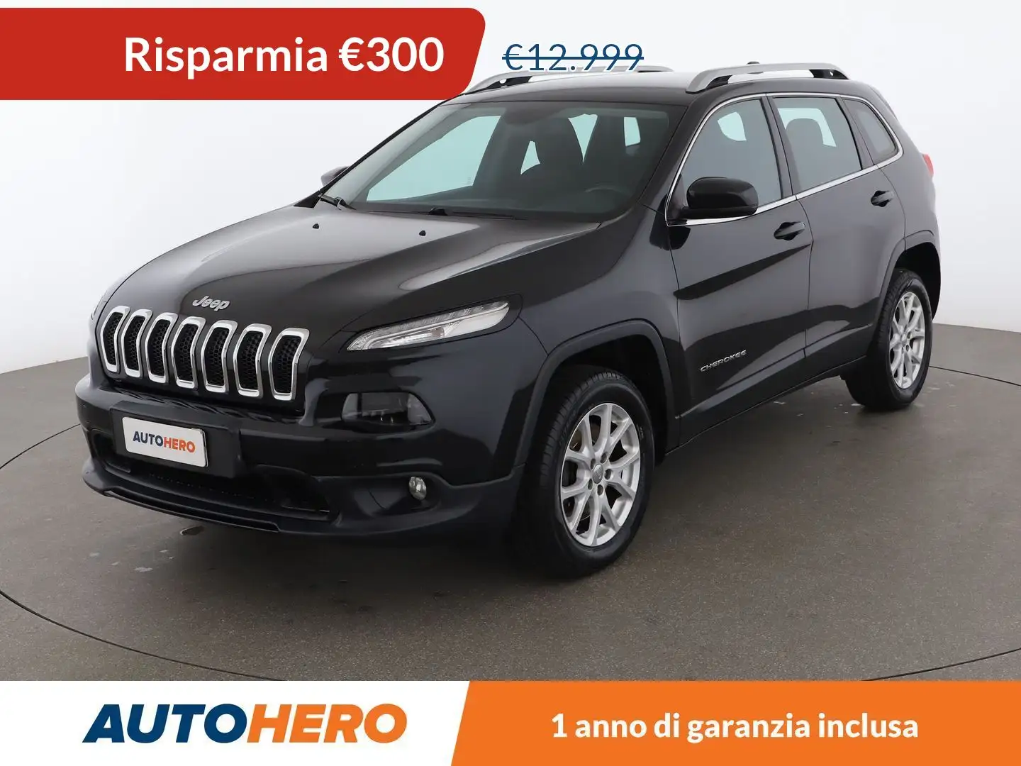 Jeep Cherokee 2.0 M-Jet Longitude 4WD Černá - 1