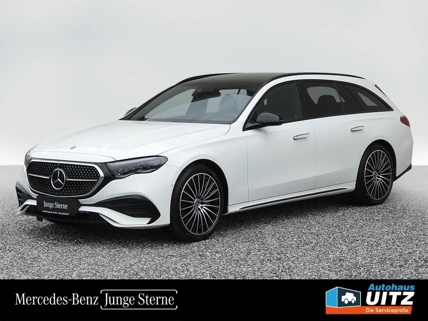 Mercedes-Benz E 220 d 4Matic AMG +AHK+Pano+Superscr.+Fahrass. bijela - 1