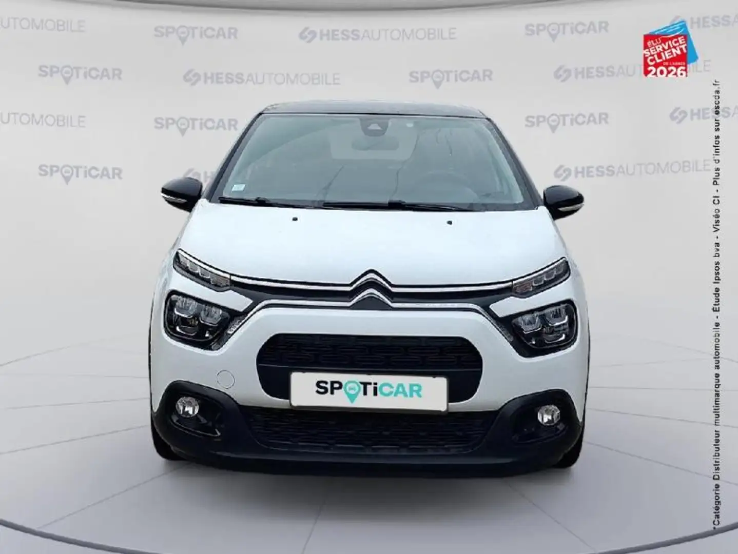 Citroen C3 1.5 BlueHDi 100ch S\u0026S Shine E6.d Blanc - 2