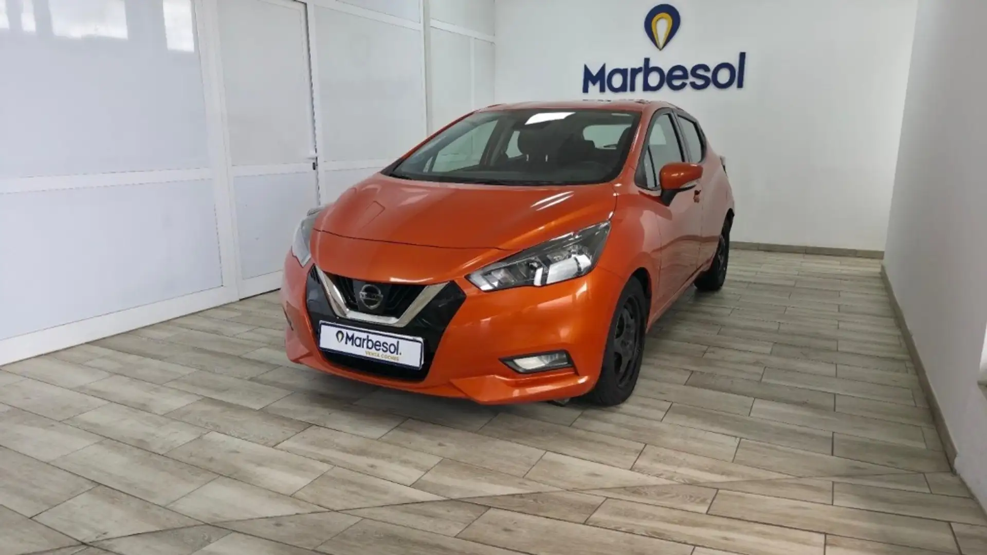 Nissan Micra IG-T Acenta 100 Naranja - 1