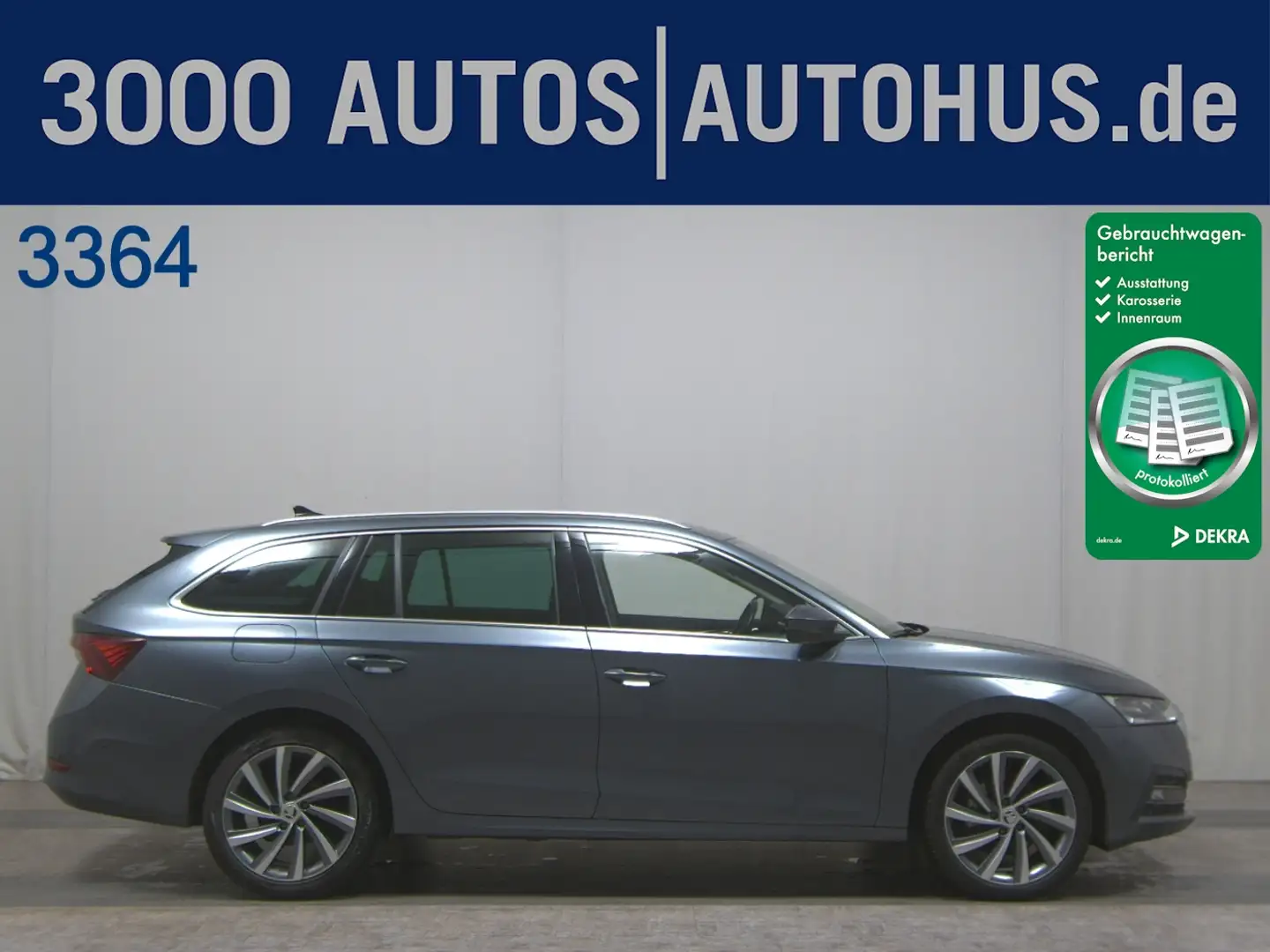 Skoda Octavia Combi 1.4 TSI Style iV Navi ACC HUD LED Grau - 1