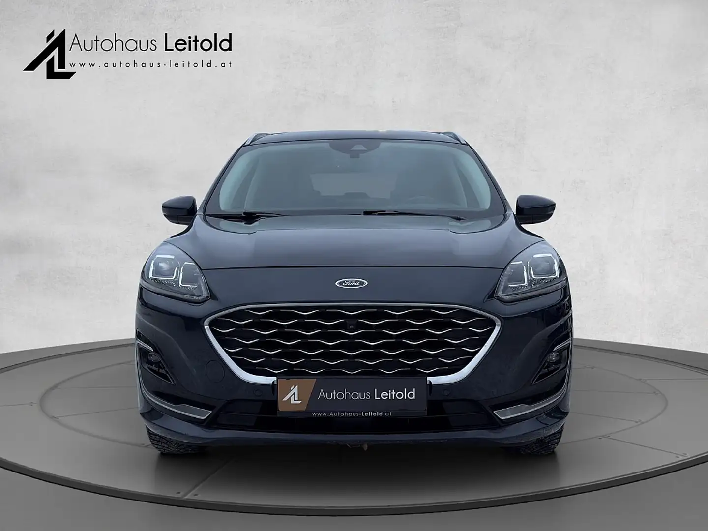 Ford Kuga 2,0 EcoBlue MildHybrid AHK SPORTSITZE LEDER NAV... Blau - 2