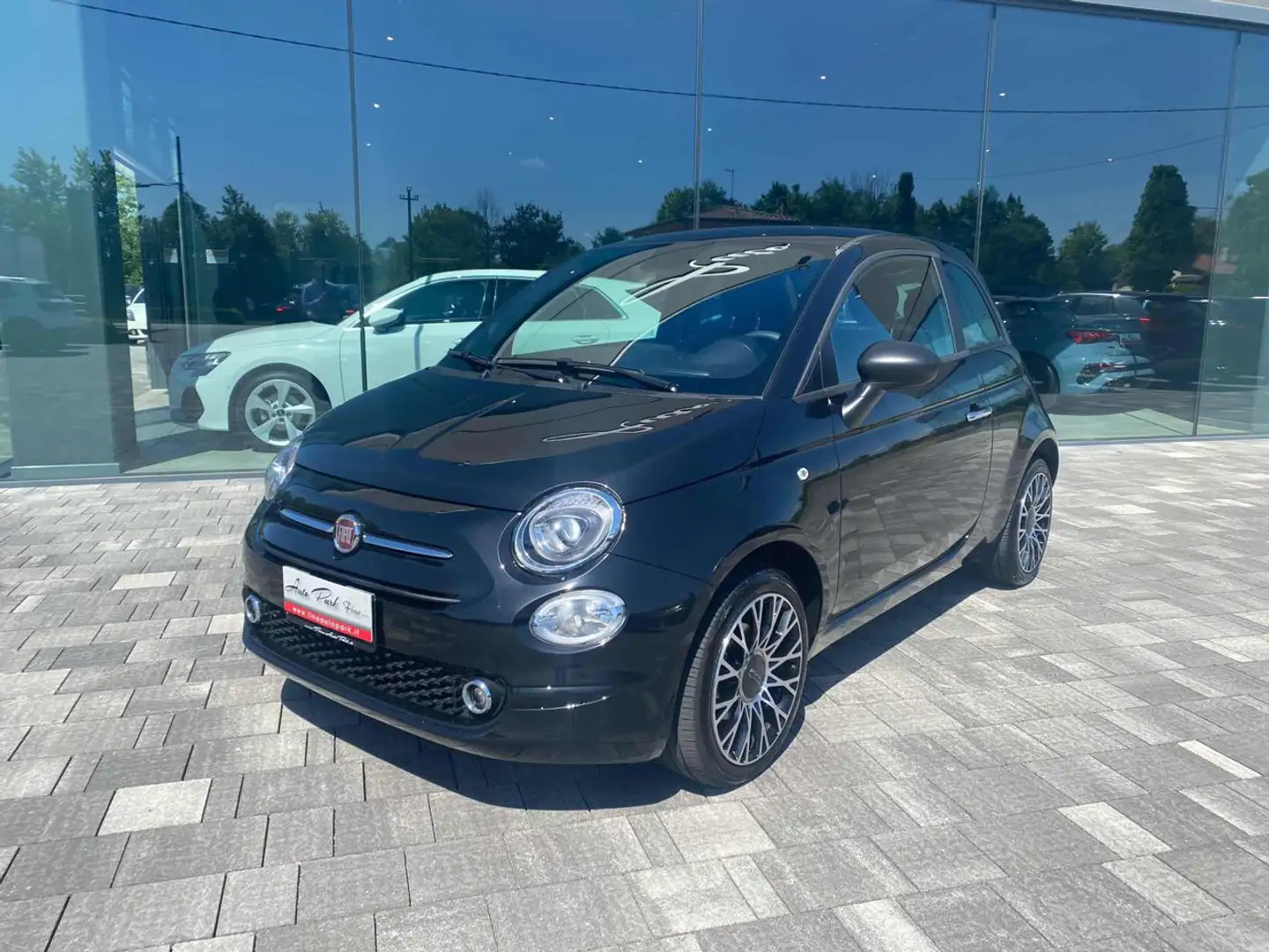 Fiat 500 1.0 Hybrid 70cv - OK Neopatentati Nero - 2