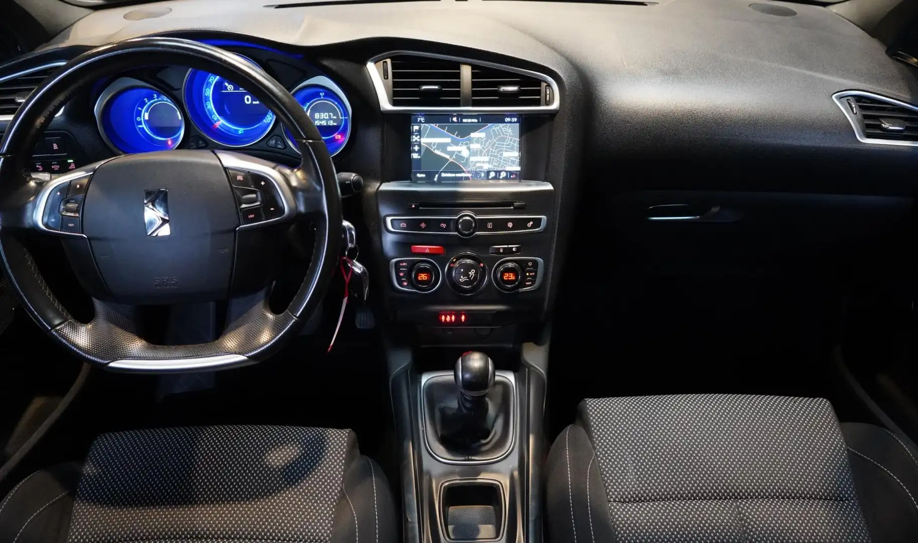 Citroen DS4 1.2 PureTech Business | CRUISE | AIRCO | ELEK.RAME Negro - 2