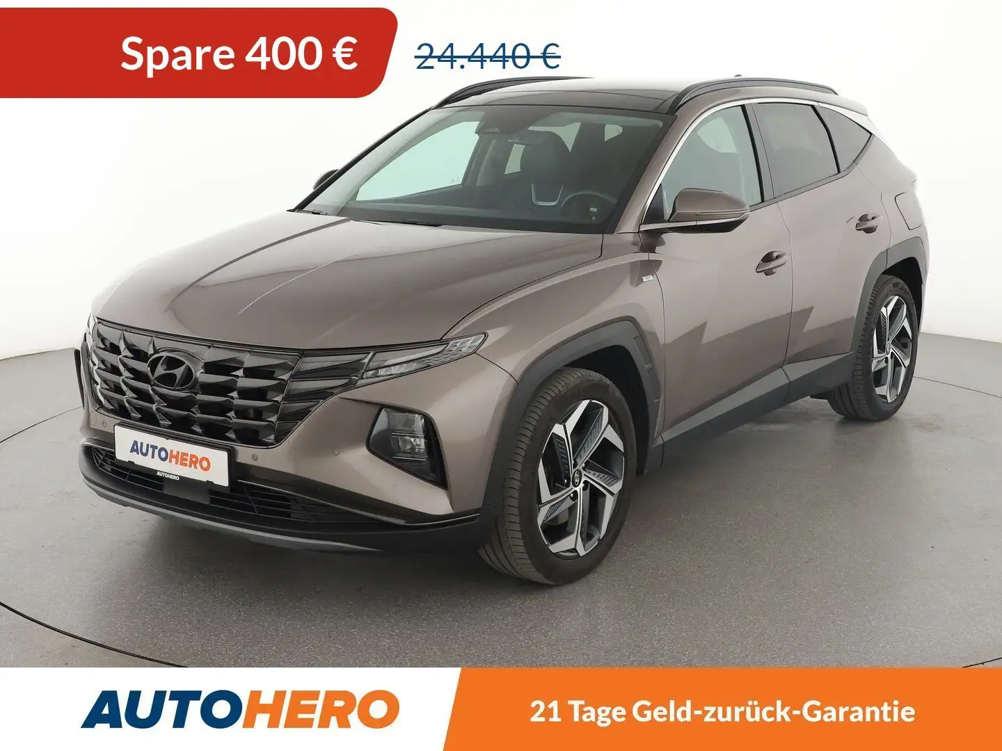 Hyundai TUCSON 1.6 T-GDI Mild-Hybrid Prime 2WD Aut.*NAVI*CAM*LED* Grau - 1