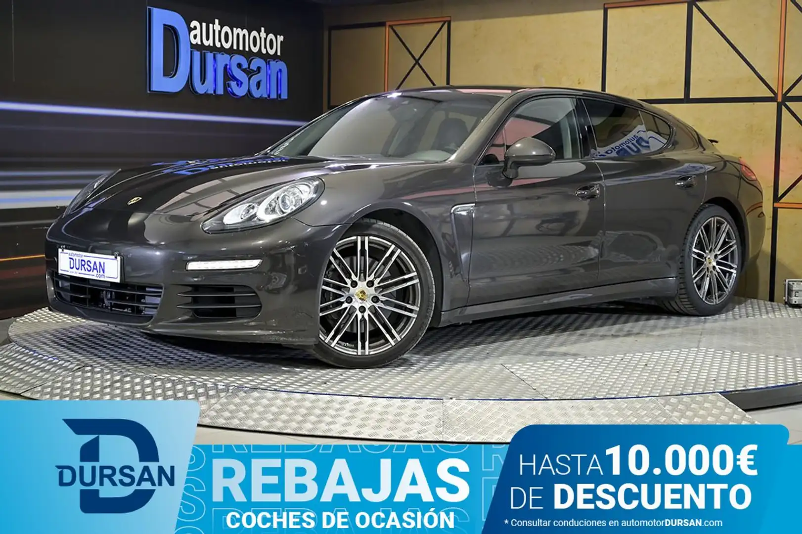 Porsche Panamera 3.0 Diesel 300cv Grey - 1