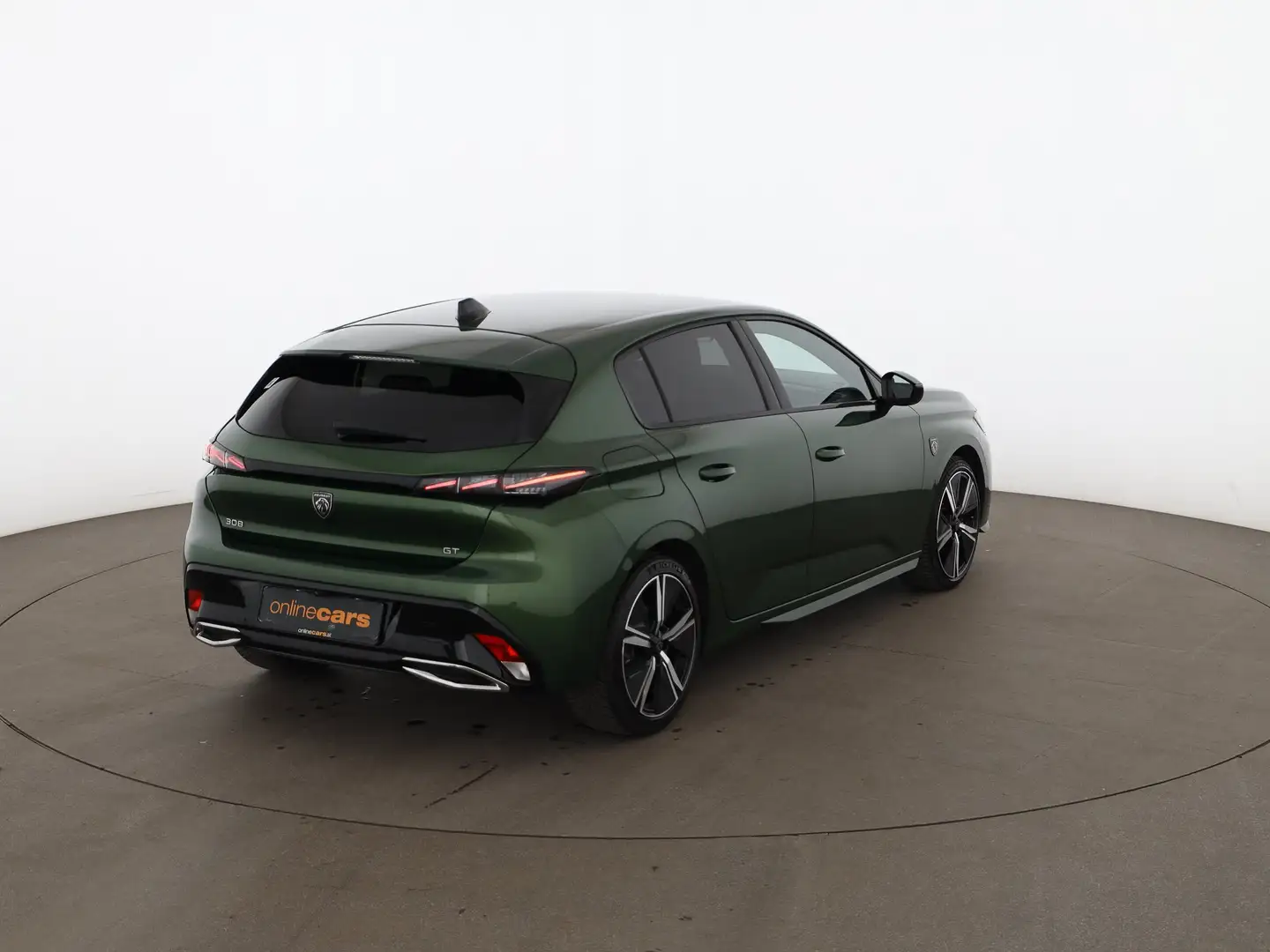 Peugeot 308 1.2 PureTech 130 GT Aut LED LEDER SITZHZG NAV Grün - 2