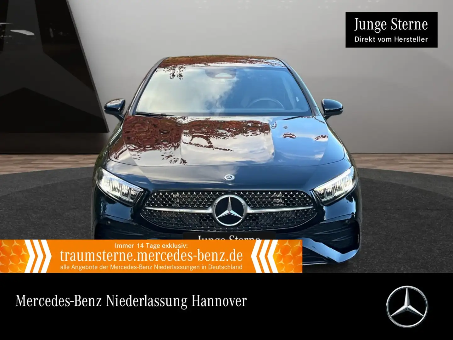 Mercedes-Benz A 200 AMG+LED+KAMERA+TOTW+KEYLESS+7G Schwarz - 1