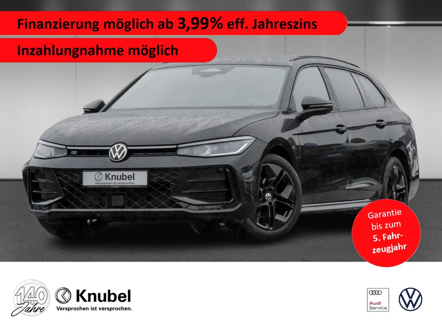 Volkswagen Passat Variant R-Line 2.0 TDI DSG IQ.Light DCC AreaView Traile... Schwarz - 1