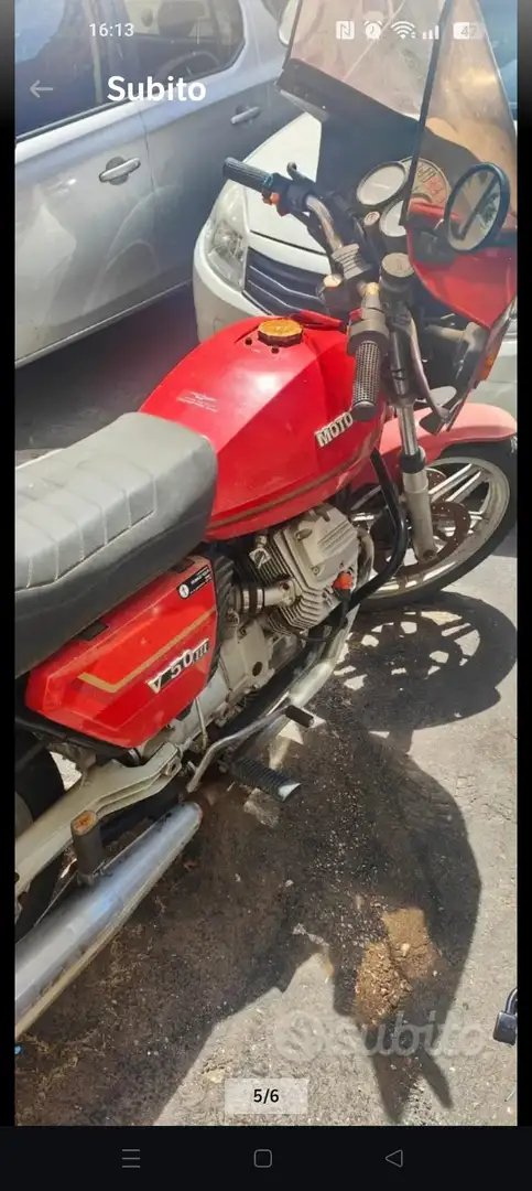 Moto Guzzi V 50 Rosso - 2