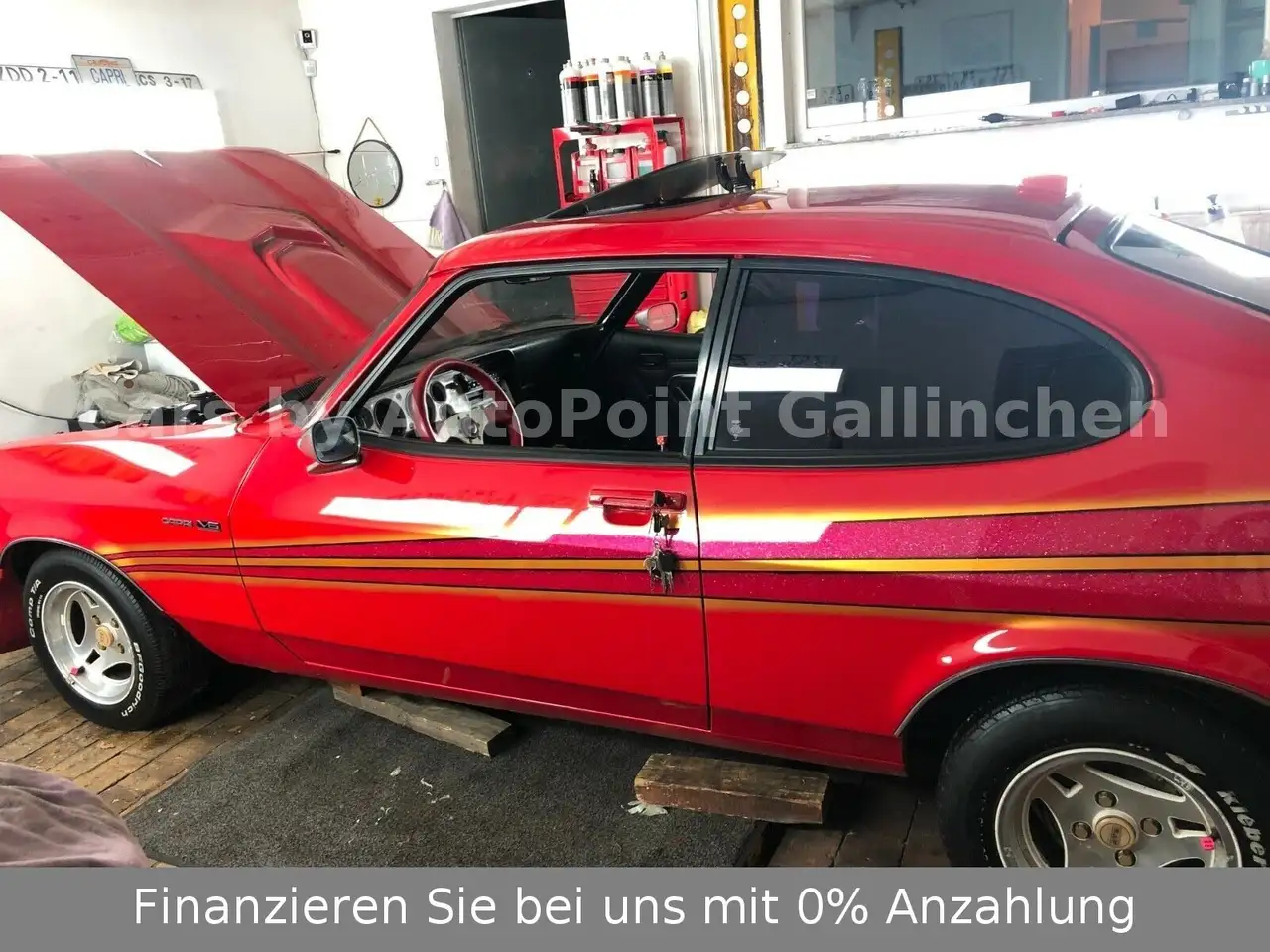 Ford Capri 2.0V6 Recaro Sportsitze+Sonderlackierung, foto 2