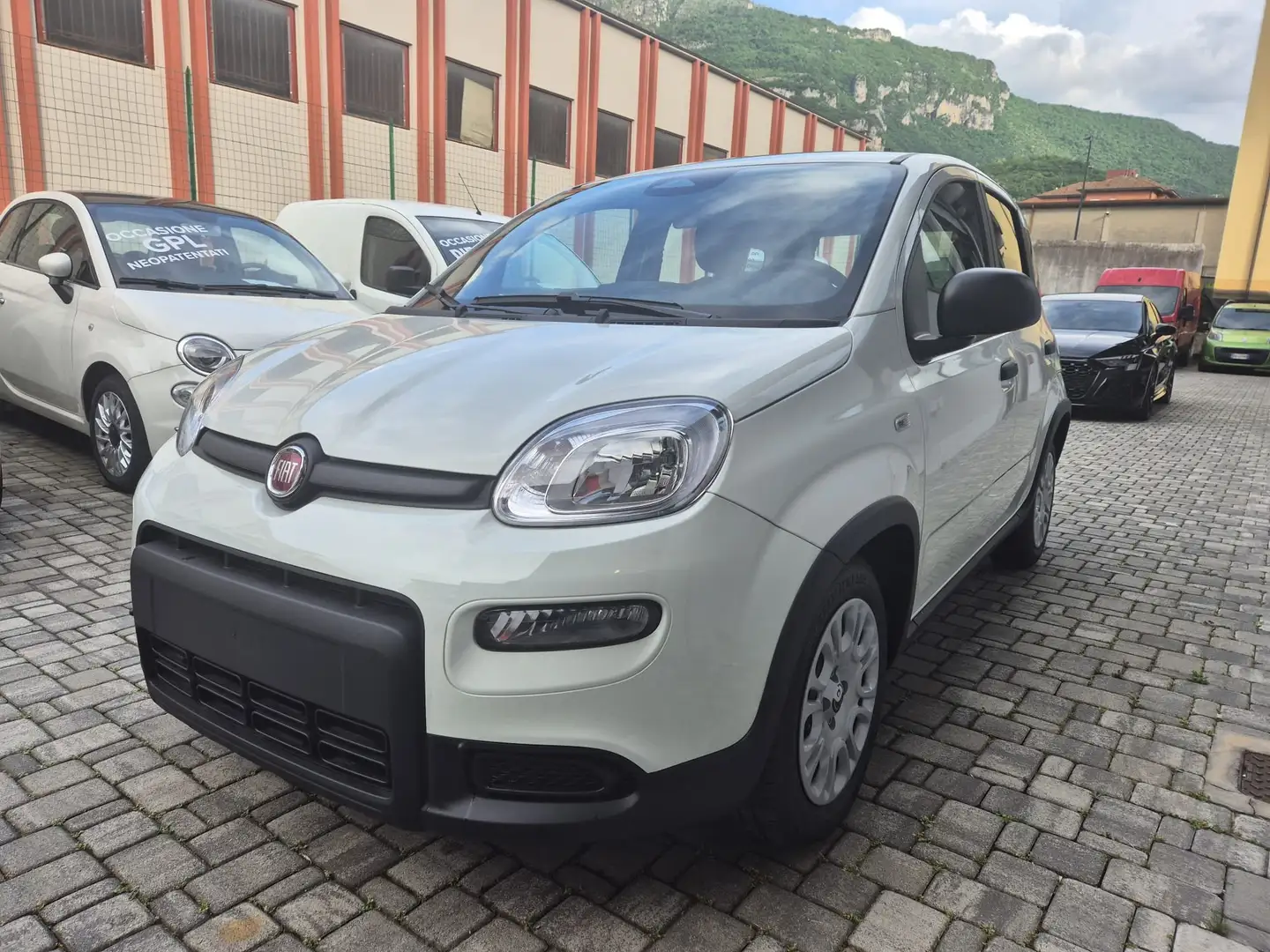 Fiat Panda PANDINA 1.0 firefly hybrid OK NEOPATENTATO Bianco - 2