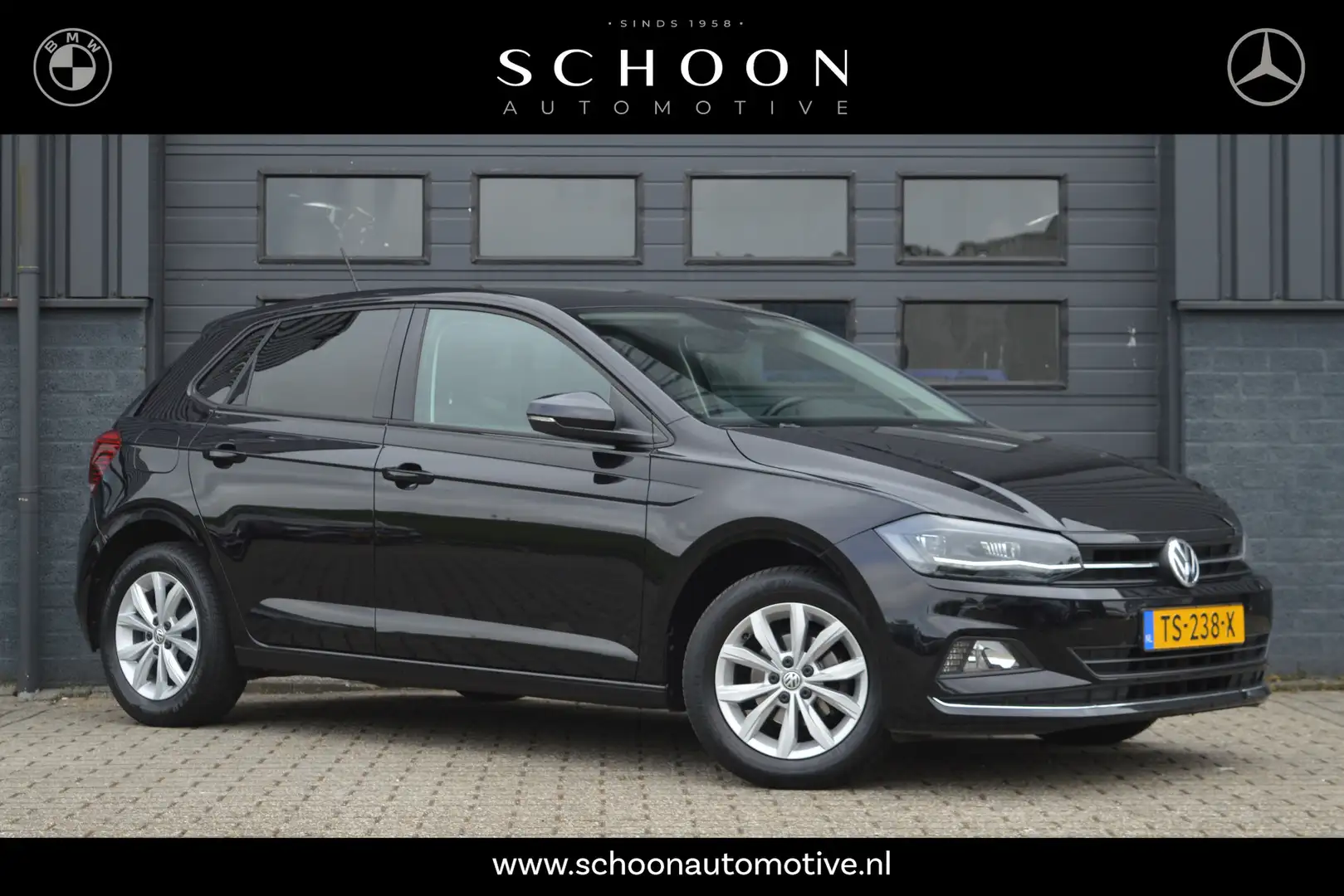 Volkswagen Polo 1.0 TSI Highline | CARPLAY | LED | ACC | DAB | NAV Negro - 1