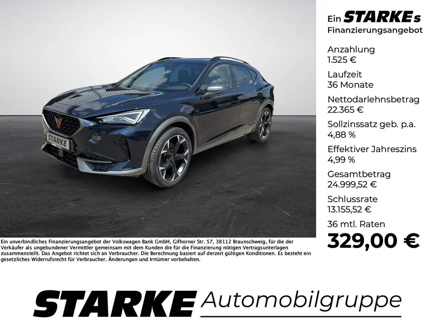 CUPRA Formentor 1.5 TSI DSG Blau - 1