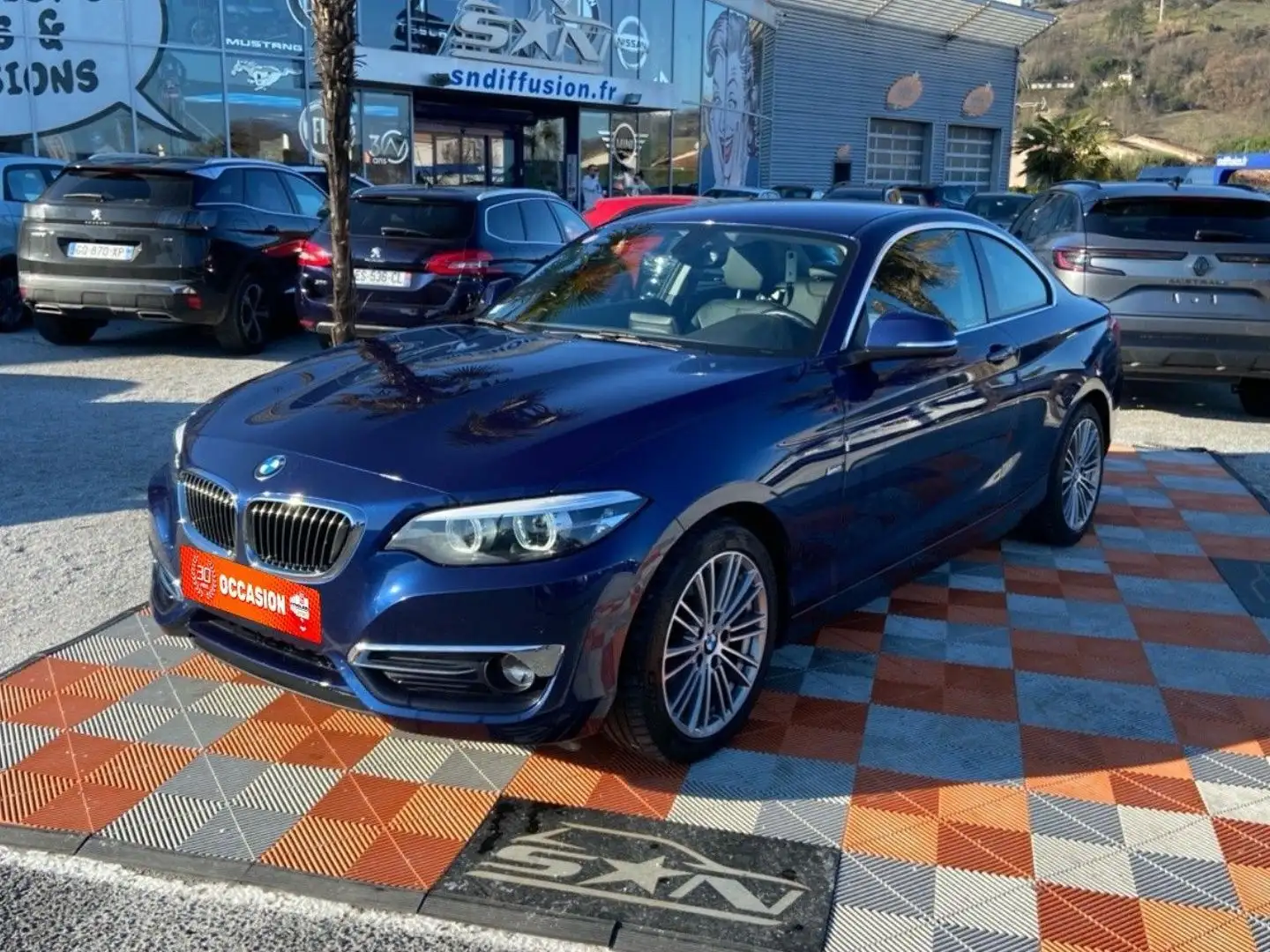 BMW 230 230IA 252 LUXURY Modrá - 1