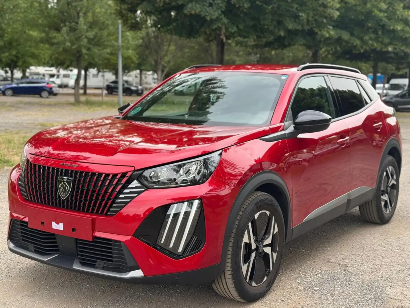 Peugeot 2008 PureTech 130 S&S EAT8 Allure +GPL Rouge - 2