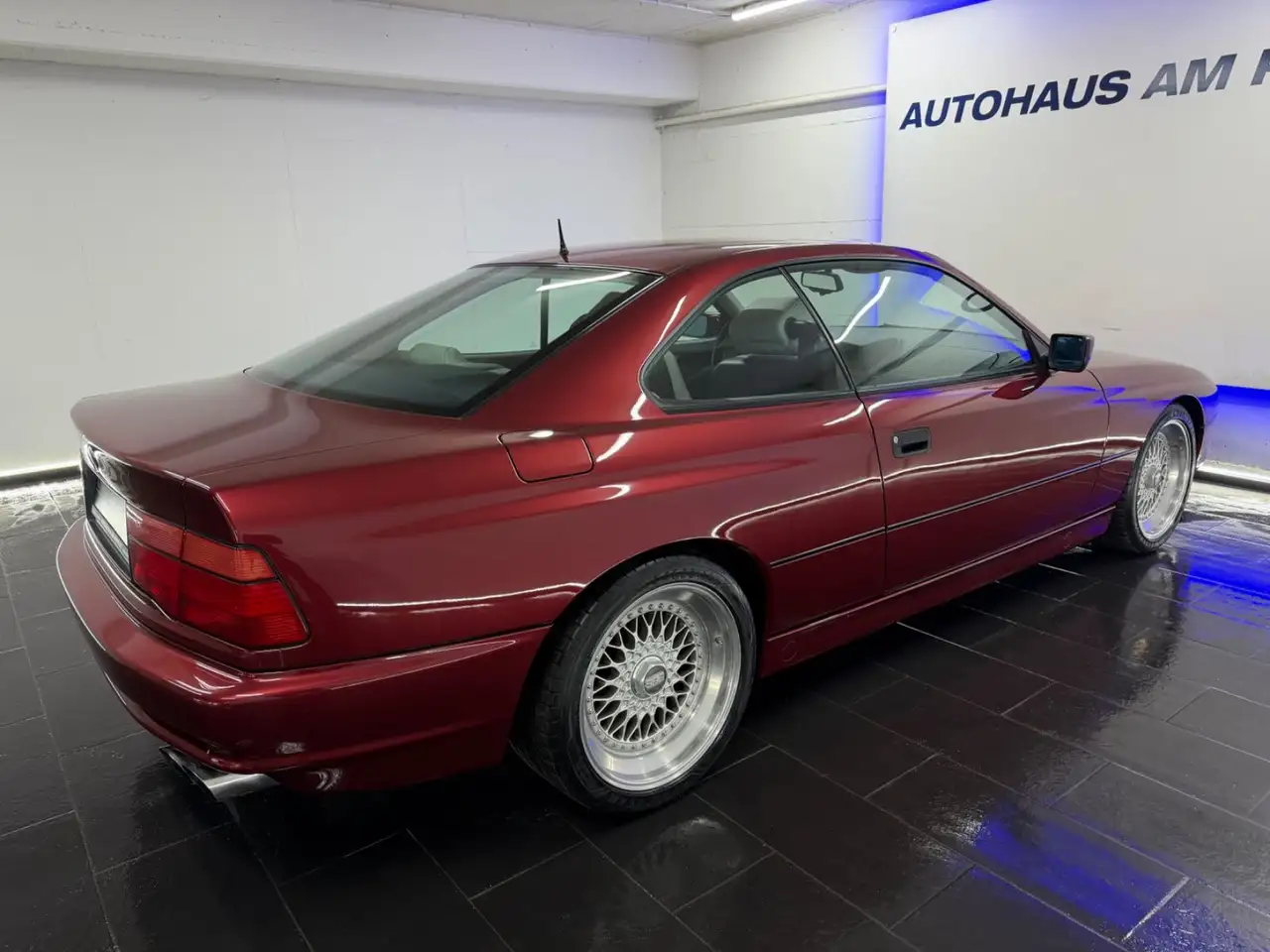 BMW 850 i Aut. 145TKM LEDER SHD MEMORY SZHZ TEMPO BBS, foto 8