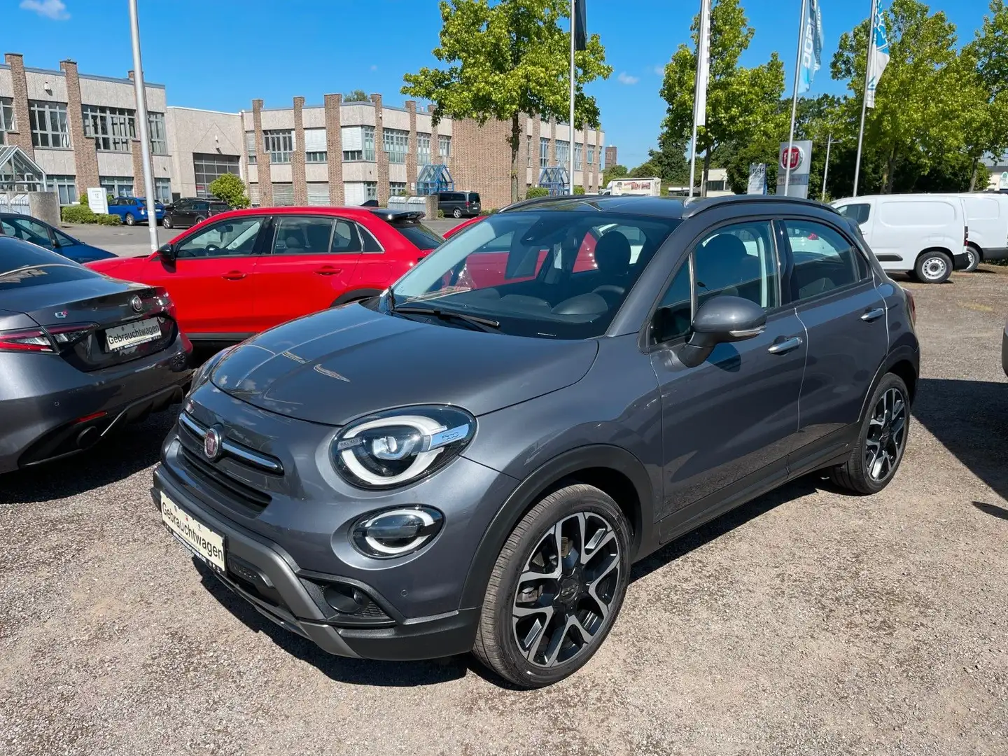 Fiat 500X Cross 1.3 FireFly DCT Klima, PDC,  LED, Gris - 2