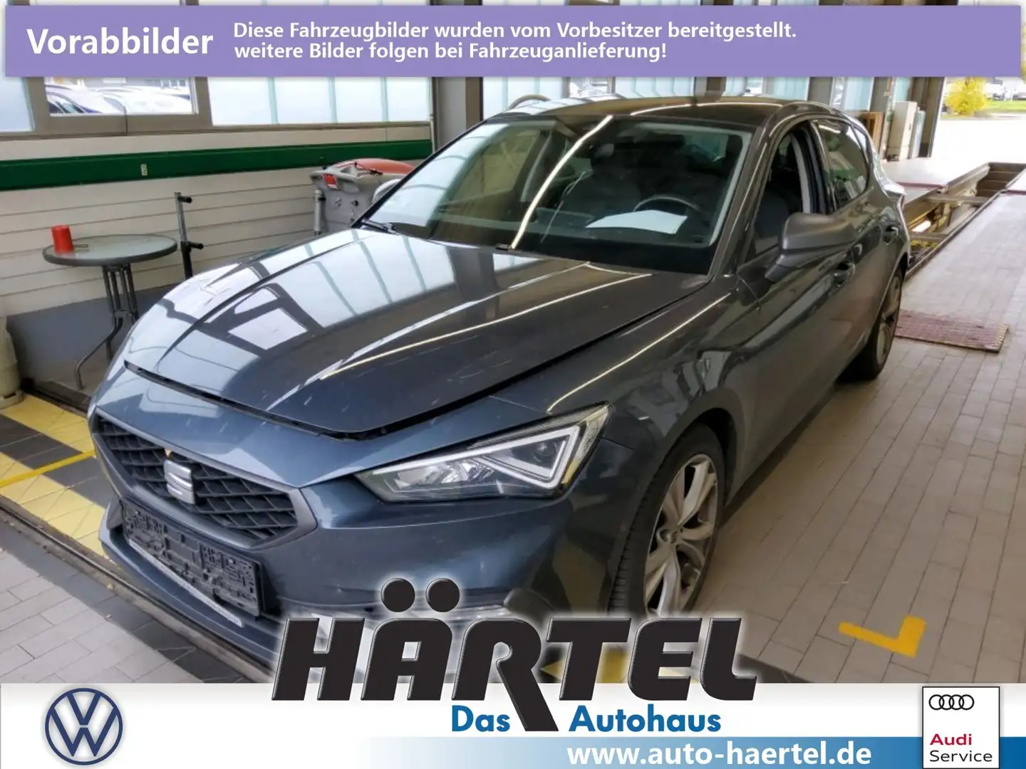 SEAT Leon FR-LINE 2.0 TDI DSG (+EURO6+ACC-RADAR) Navi Grau - 1