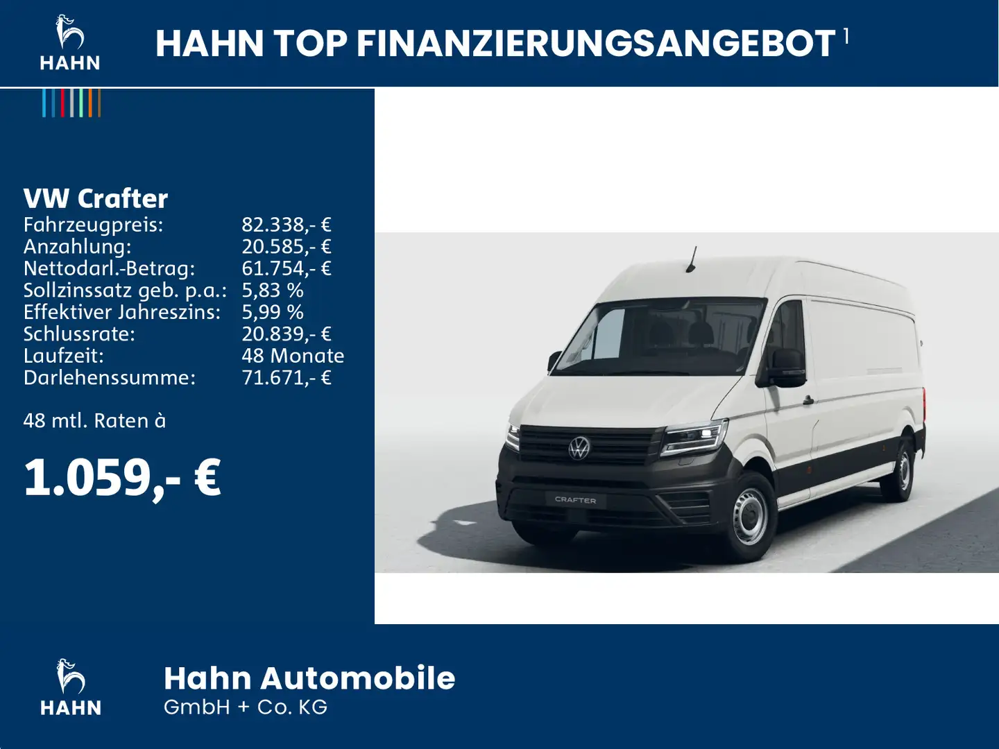 Volkswagen Crafter 35 Kasten HD 2,0 l 130 kW Blanc - 2