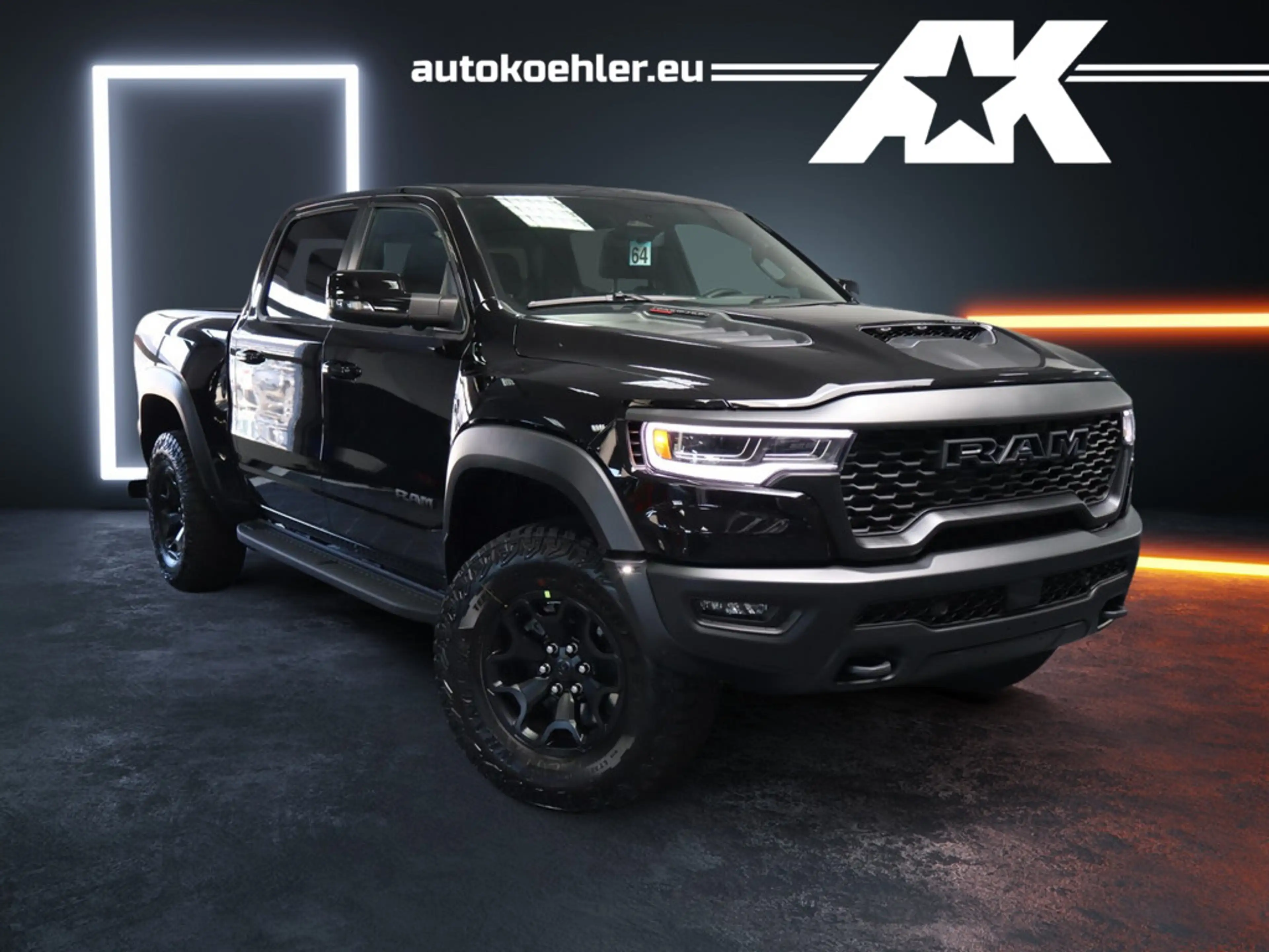 Dodge RAM RHO, 3,5T AHK TRX LOOK 540PS PDC LEDER