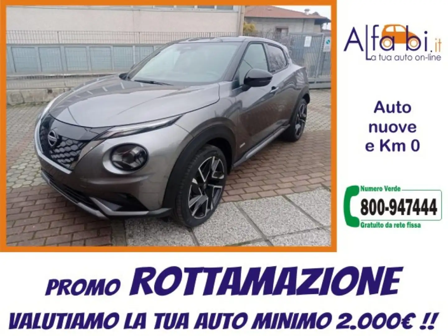Nissan Juke 1.6 HEV 143CV 2WD Aut. N-Design Gris - 1