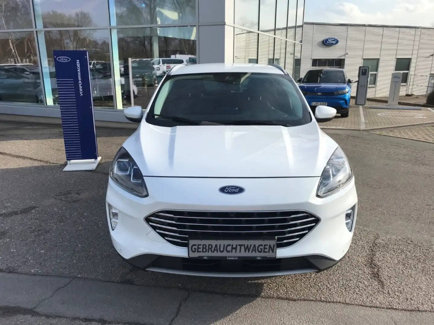 Ford Kuga Titanium X PHEV+iACC+LED+BLIS+B&O+KeyFree+ Weiß - 2