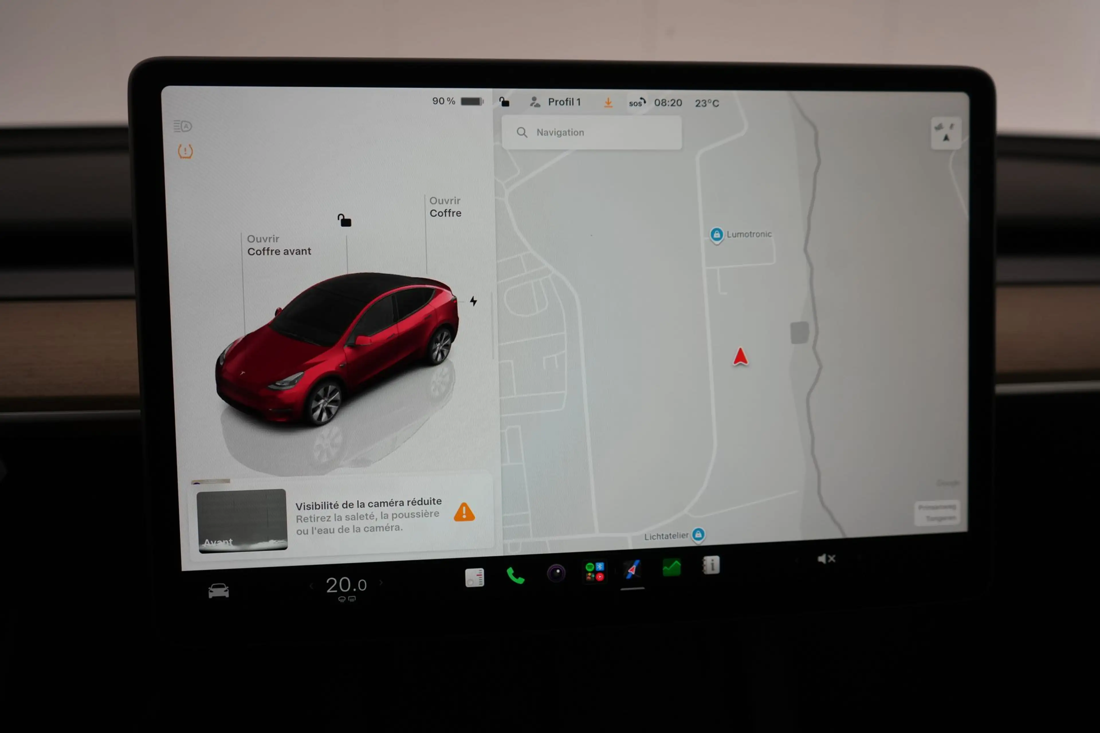 Tesla Model Y RWD LEDER/CUIR LED GPS PDC CAM Pano Keyless Verw. — photo 15