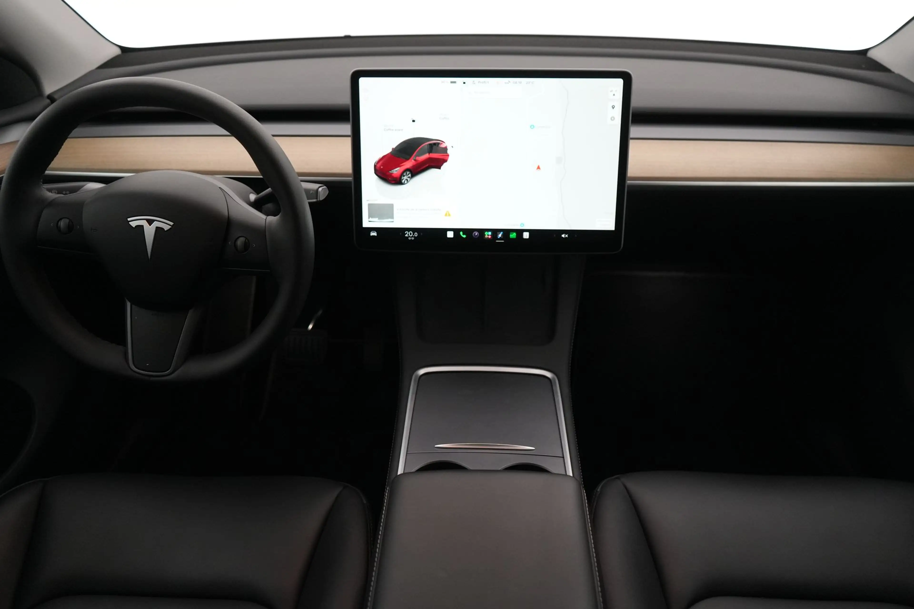 Tesla Model Y RWD LEDER/CUIR LED GPS PDC CAM Pano Keyless Verw. — photo 13