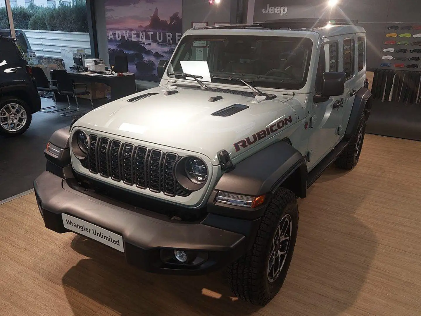 Jeep Wrangler Unlimited 2.0 272PS Rubicon Voll-LED RF Grün - 2