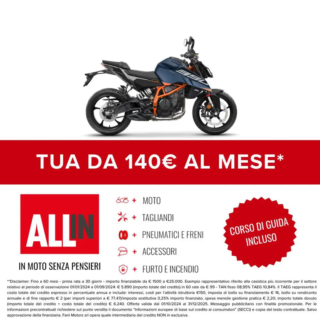 KTM 390 Duke DUKE 390 Blu/Azzurro - 2