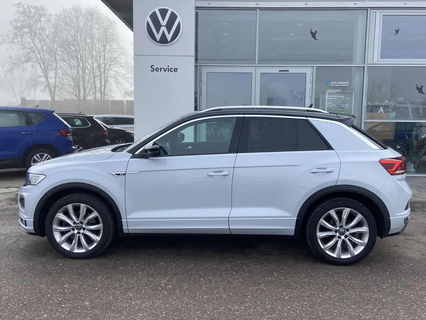 Volkswagen T-Roc 2.0 TSI DSG 4-MOTION Sport R-Line 18"+FAHR Weiß - 2