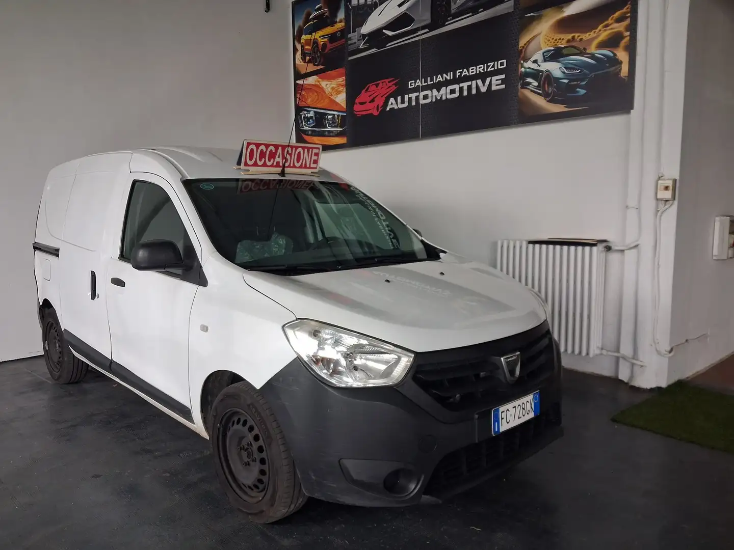 Dacia Dokker Dokker van 1.5 dci 90 cv Белый - 1