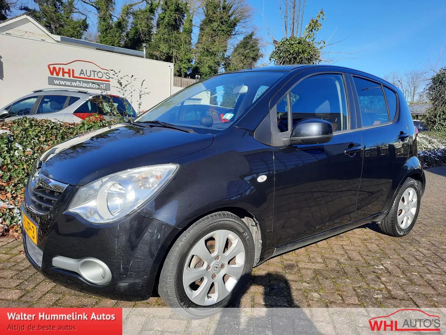 Opel Agila 1.2 Edition Zwart - 1