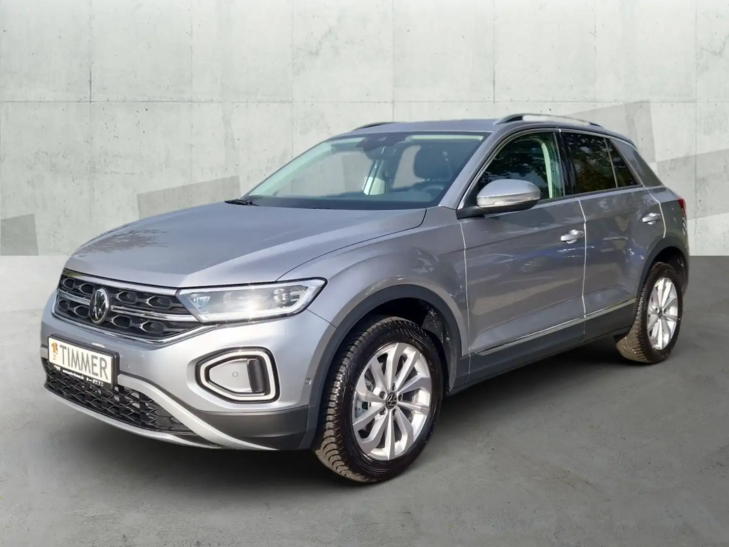 Volkswagen T-Roc 1.5 TSI DSG STYLE *LED *VIR *ACC *TRAVEL * Silber - 2