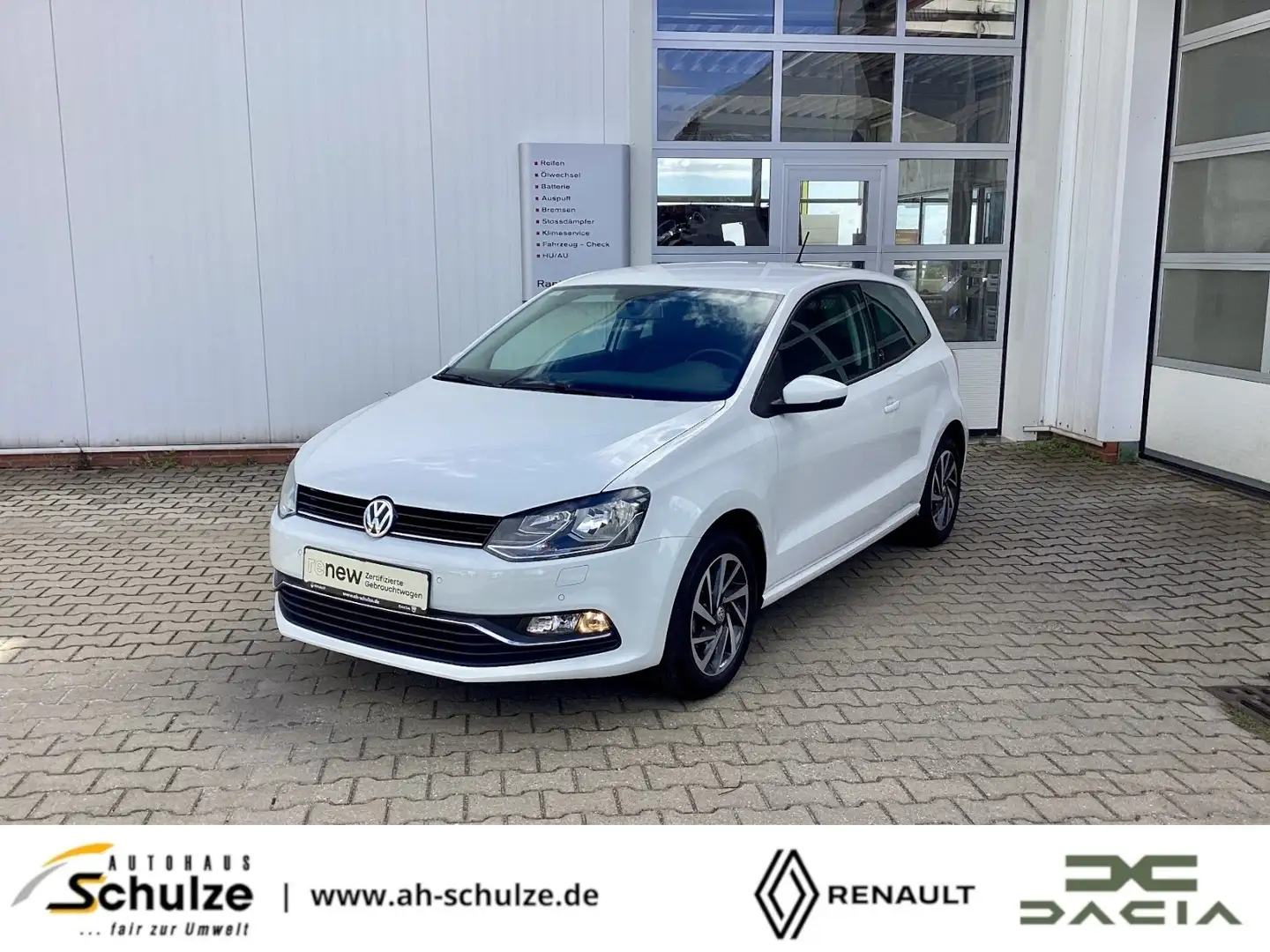 Volkswagen Polo V Sound 1.0 Klima Weiß - 1