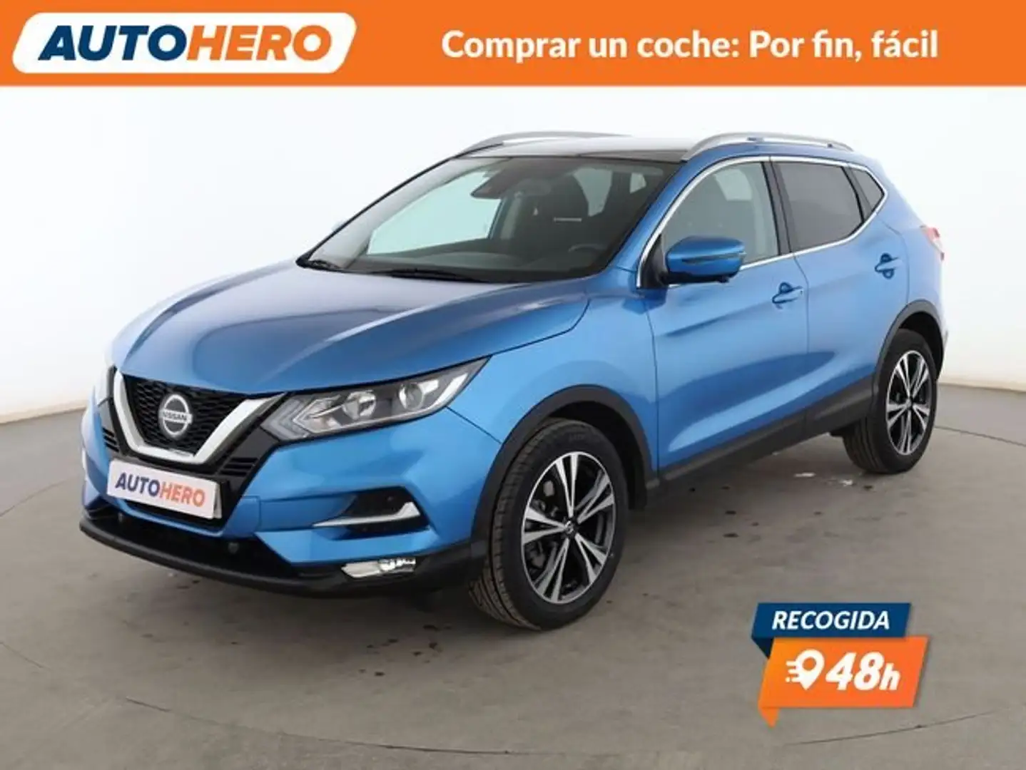 Nissan Qashqai 1.3 DIG-T N-Connecta Azul - 1