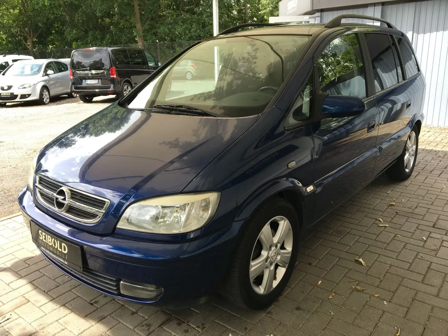Opel Zafira A 1.8 Edit/Autom/Klima/7-Sitzer/Tüv 01.26 Bleu - 1