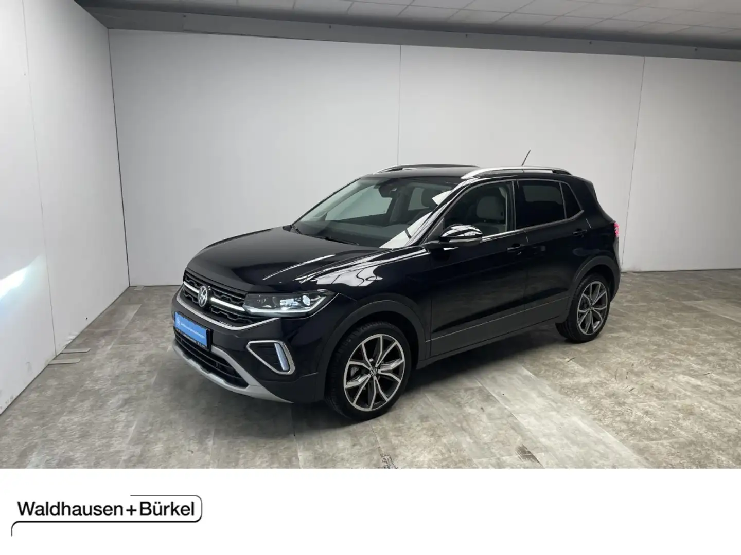 Volkswagen T-Cross 1.0 TSI DSG Style Klima Navi Rückfahrkamera Schwarz - 1