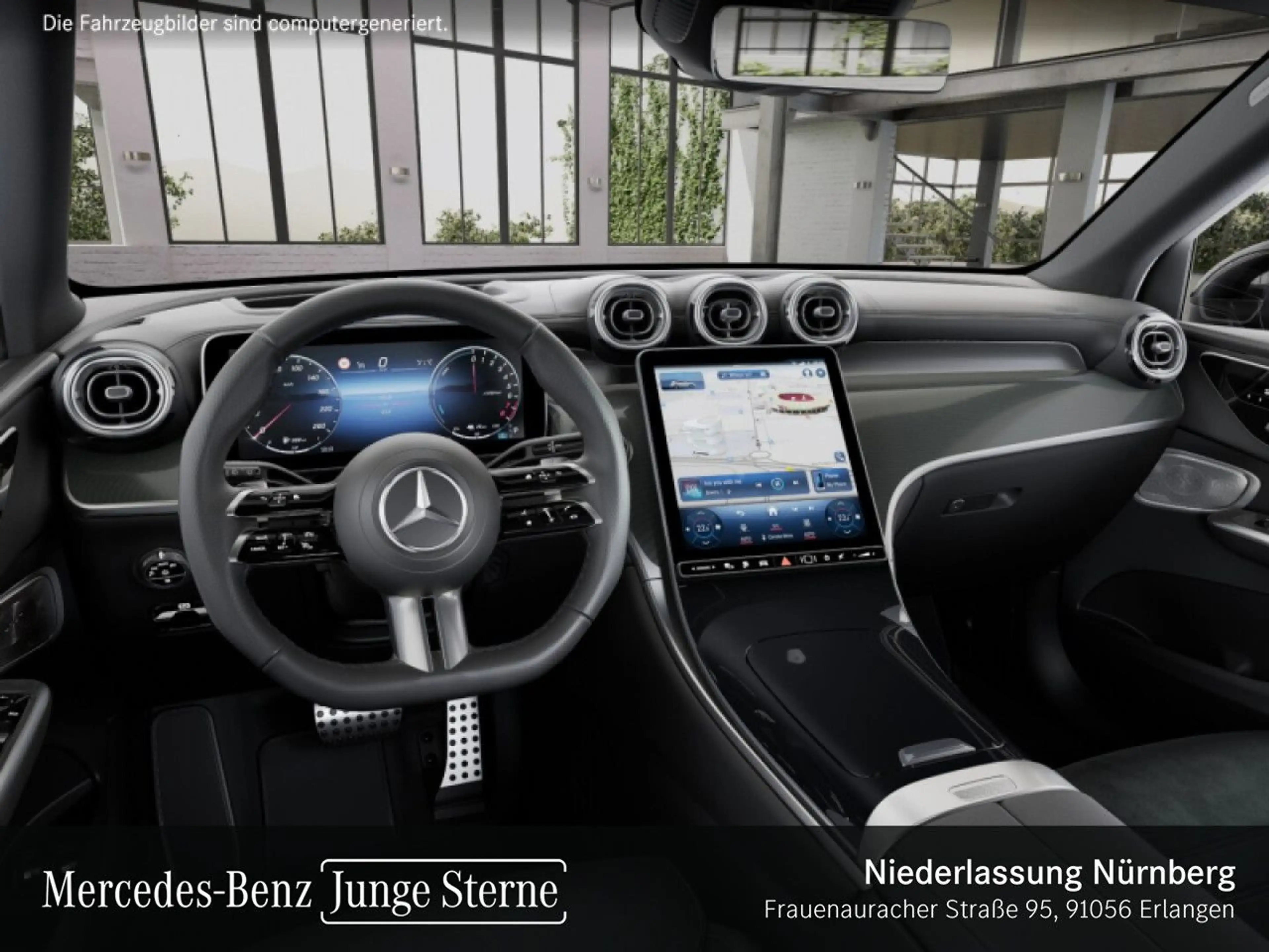 Mercedes-Benz GLC 300 e 4M AMG+NIGHT+PANO+360+AHK+BURMESTER+9G — photo 10