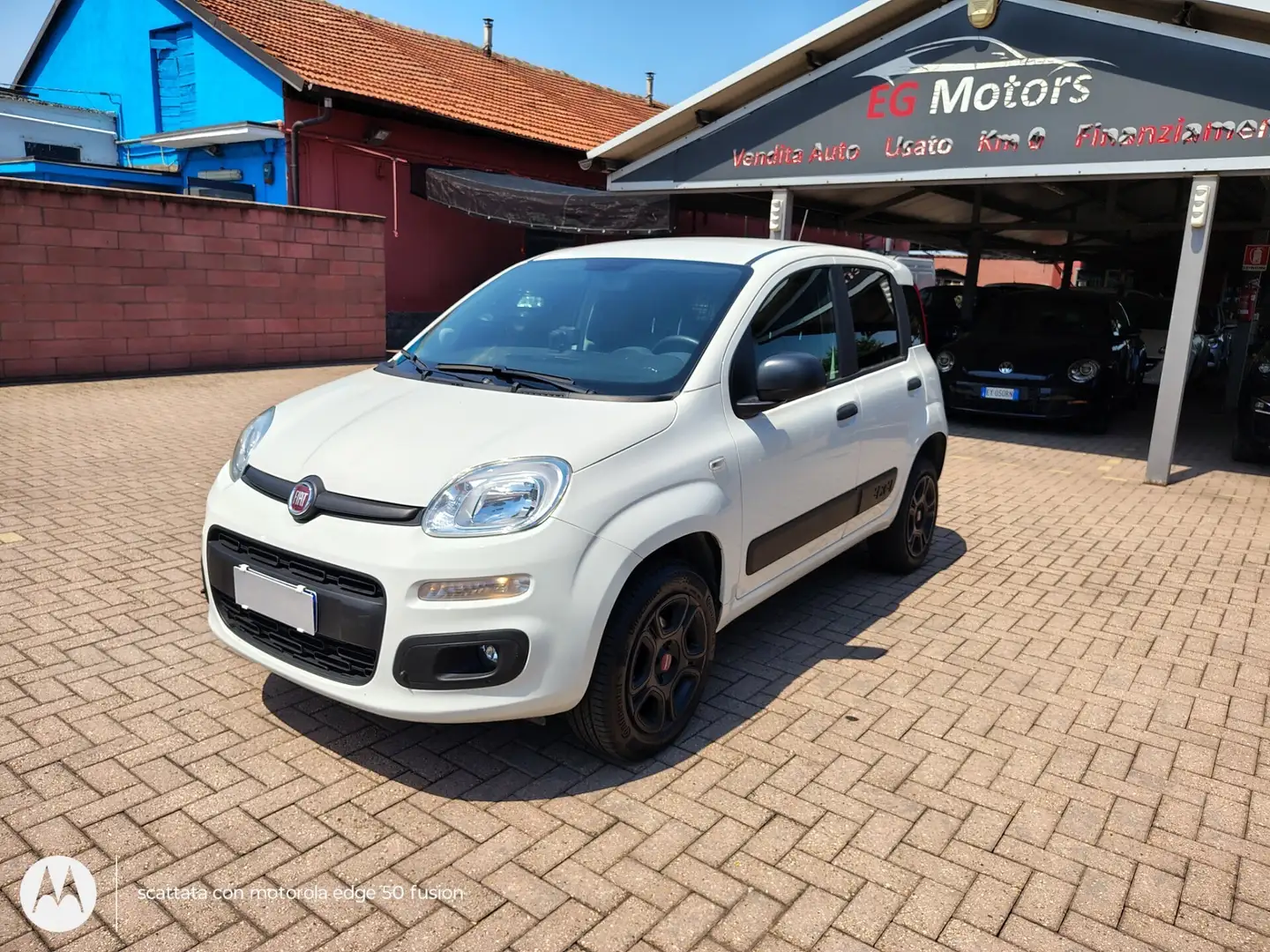 Fiat Panda 0.9 TwinAir Turbo S&S 4x4 Pop Van 2 posti Wit - 1