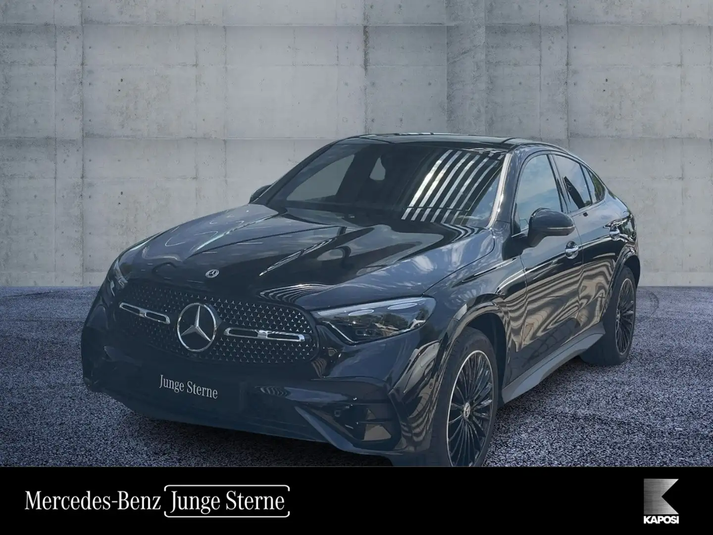 Mercedes-Benz GLC 300 d e 4MATIC Coupé AMG Night FAP ACC  PDC Schwarz - 1