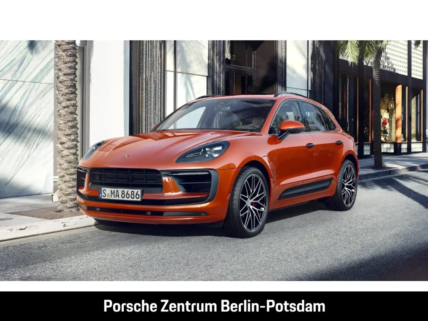 Porsche Macan S BOSE Luftfederung 21-Zoll Panorama LED Orange - 1