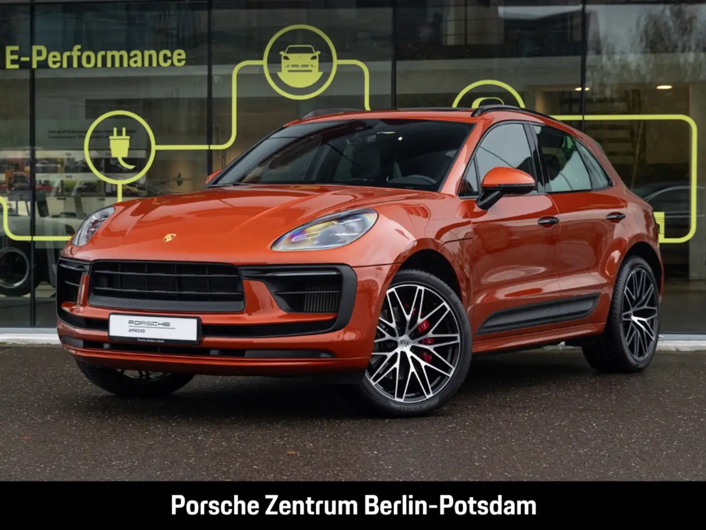 Porsche Macan S BOSE Luftfederung 21-Zoll Panorama LED Orange - 1
