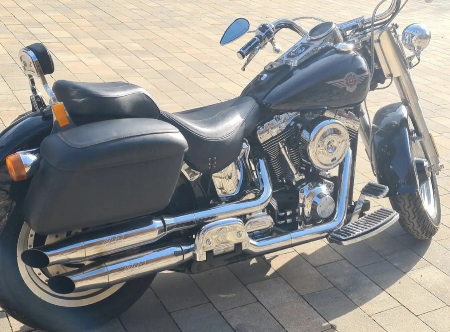 Harley-Davidson Fat Boy Schwarz - 2